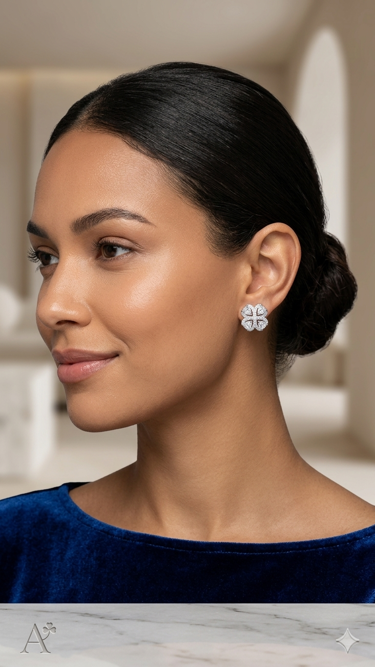 The Signature Floral Studs