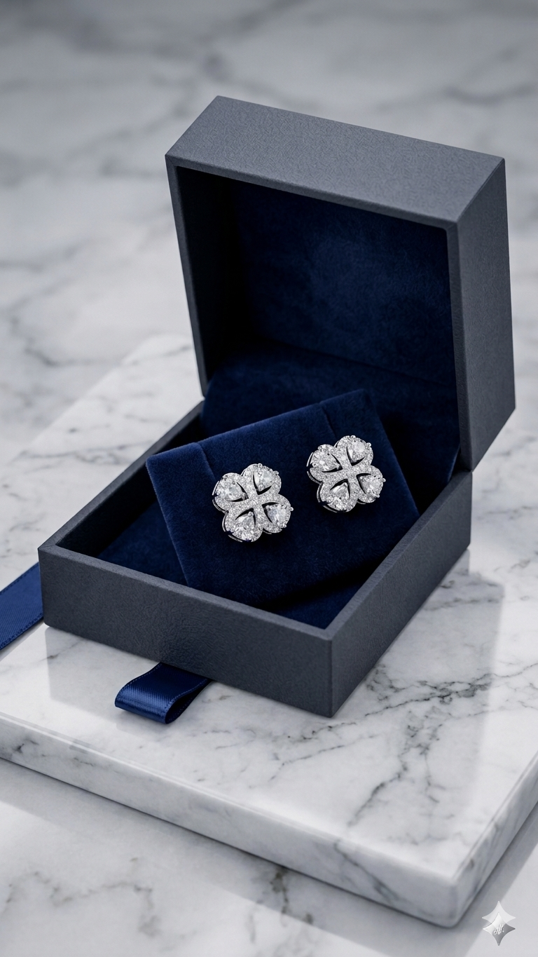 The Signature Floral Studs