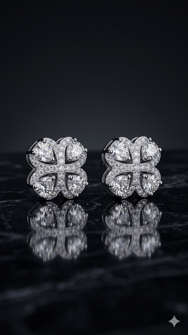 The Signature Floral Studs