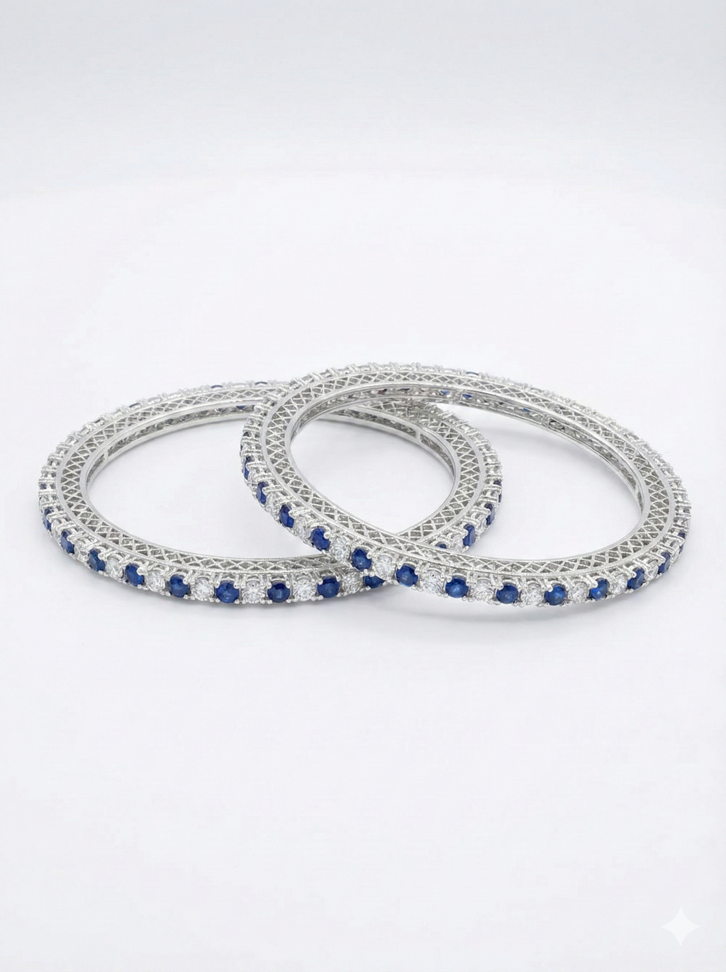 Silver & Blue sapphire sparkle_1