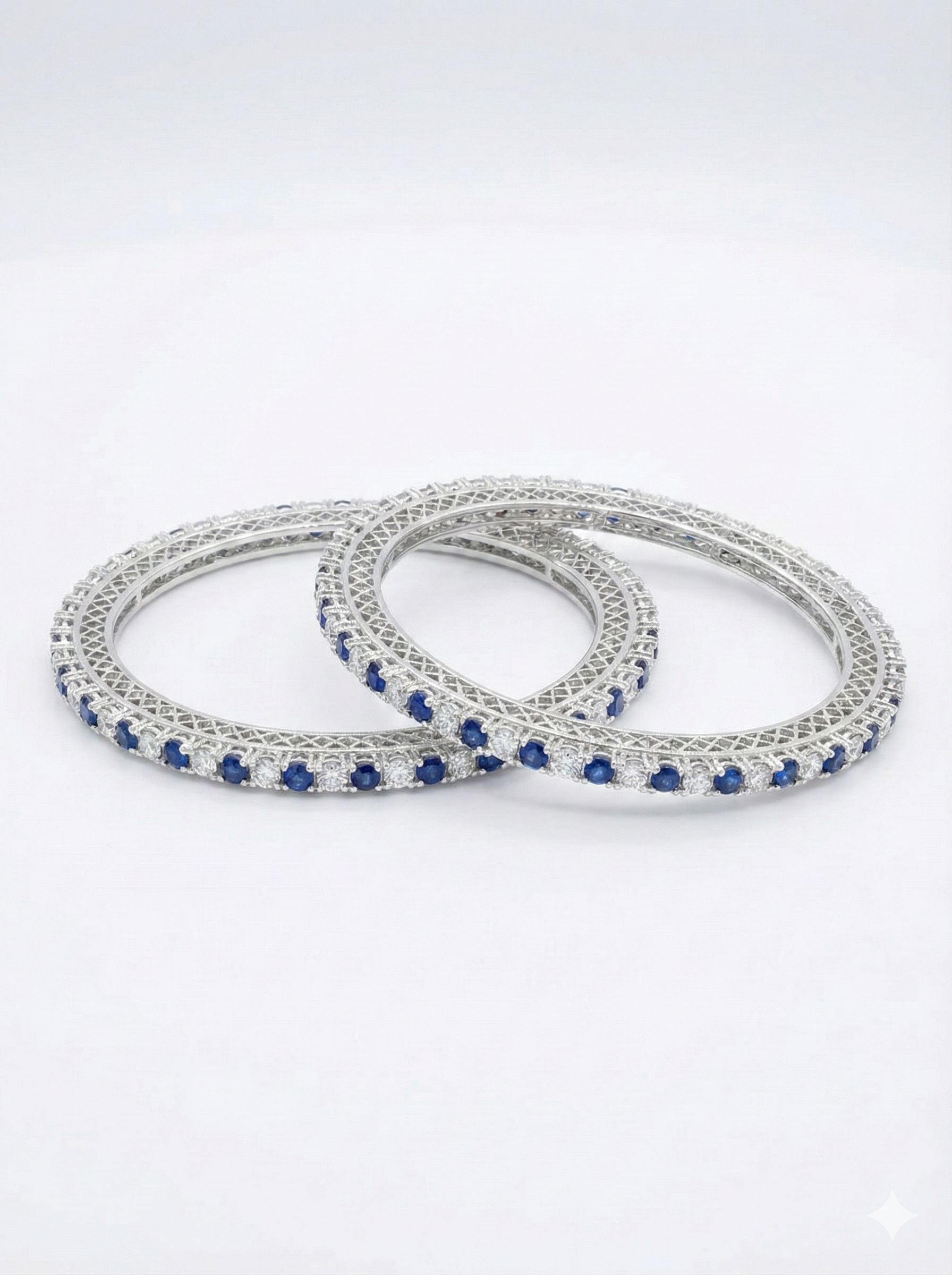 Silver & Blue sapphire sparkle_1