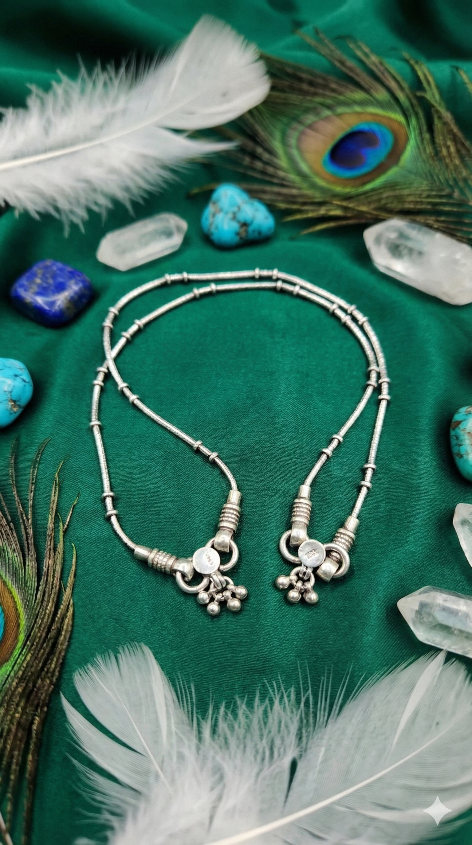 Silver Chain Payal_1