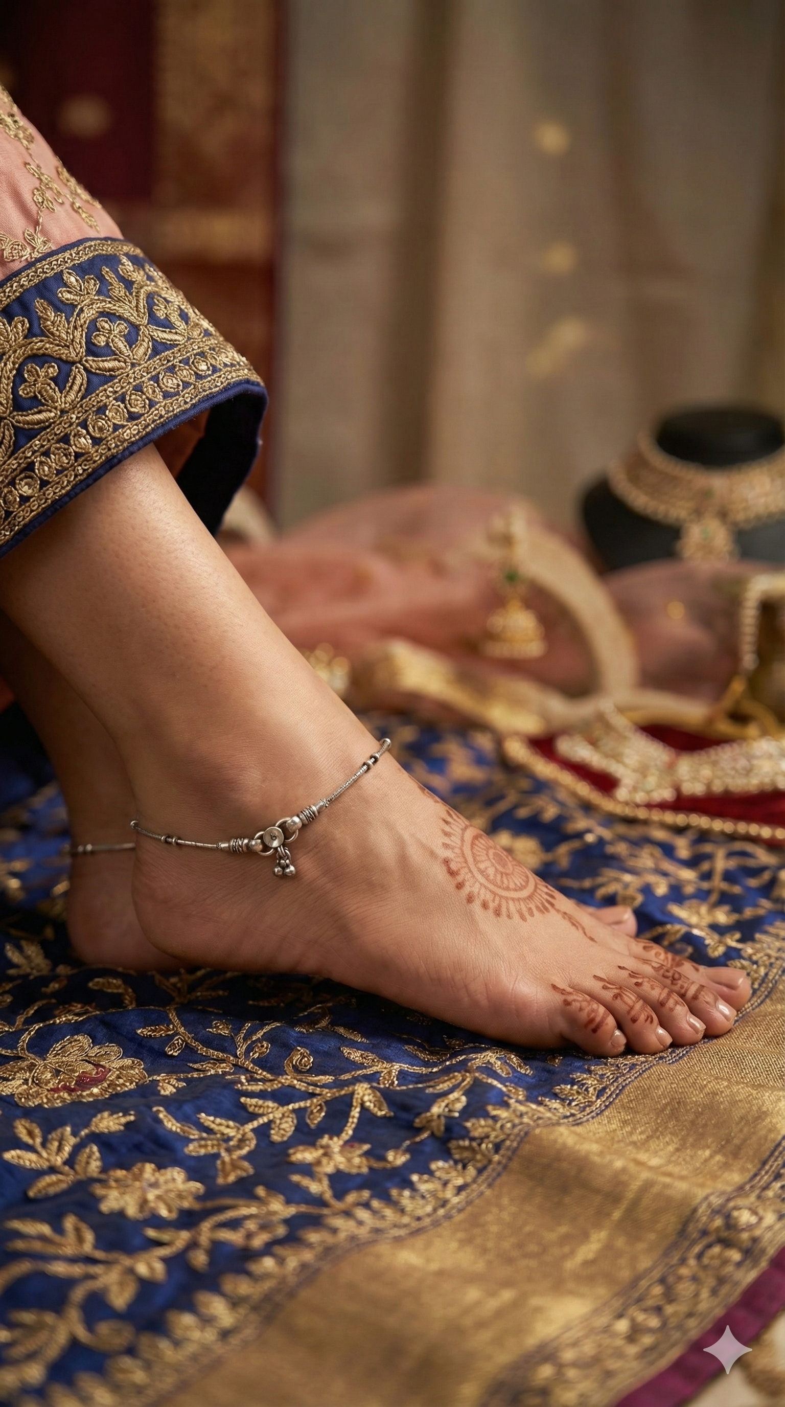 Silver Chain Payal_3
