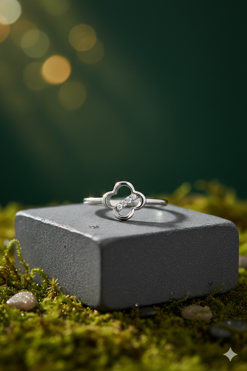 Silver Clover Ring_2