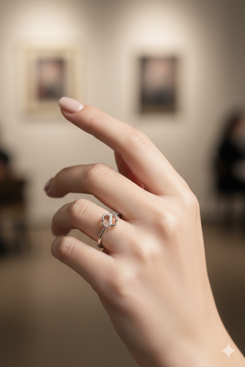 Silver Clover Ring_4