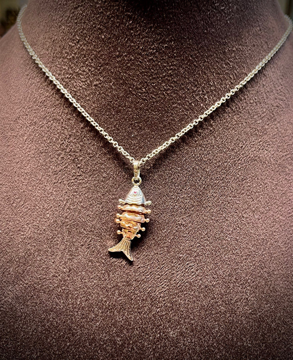Silver Fish Pendant