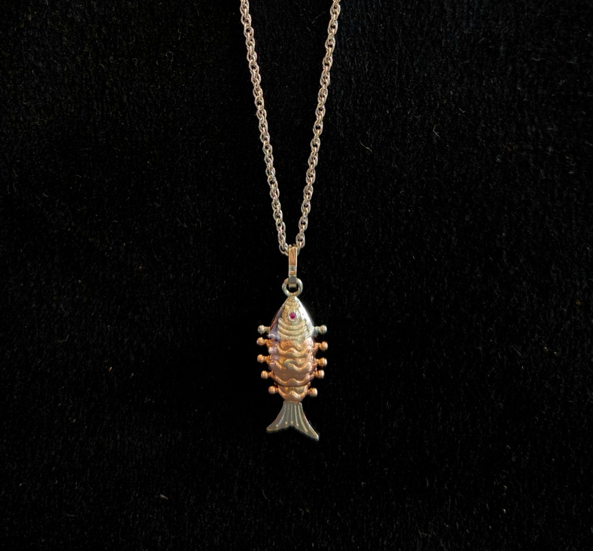 Silver Fish Pendant