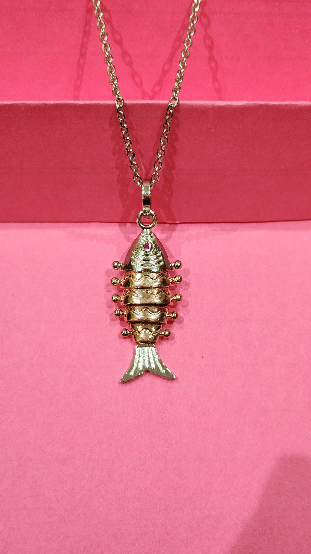 Silver Fish Pendant