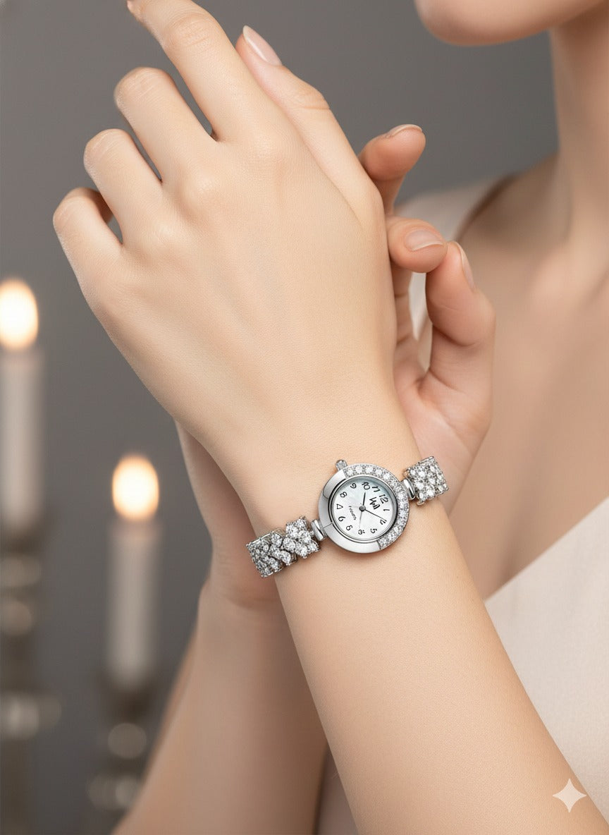 Silver Quartz Elegance