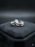 Silver Split Hoops_1