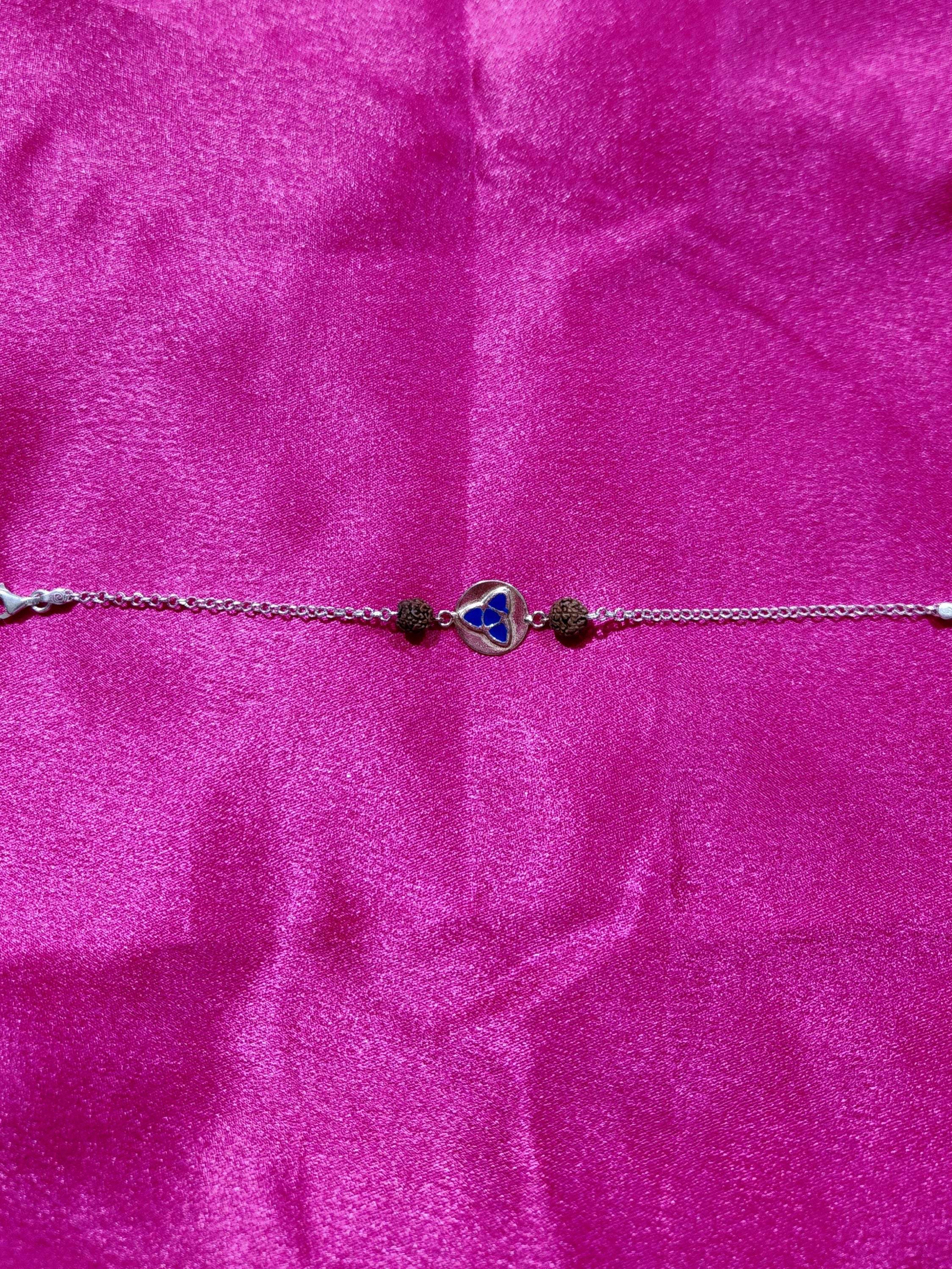 Silver Charm Rakhi
