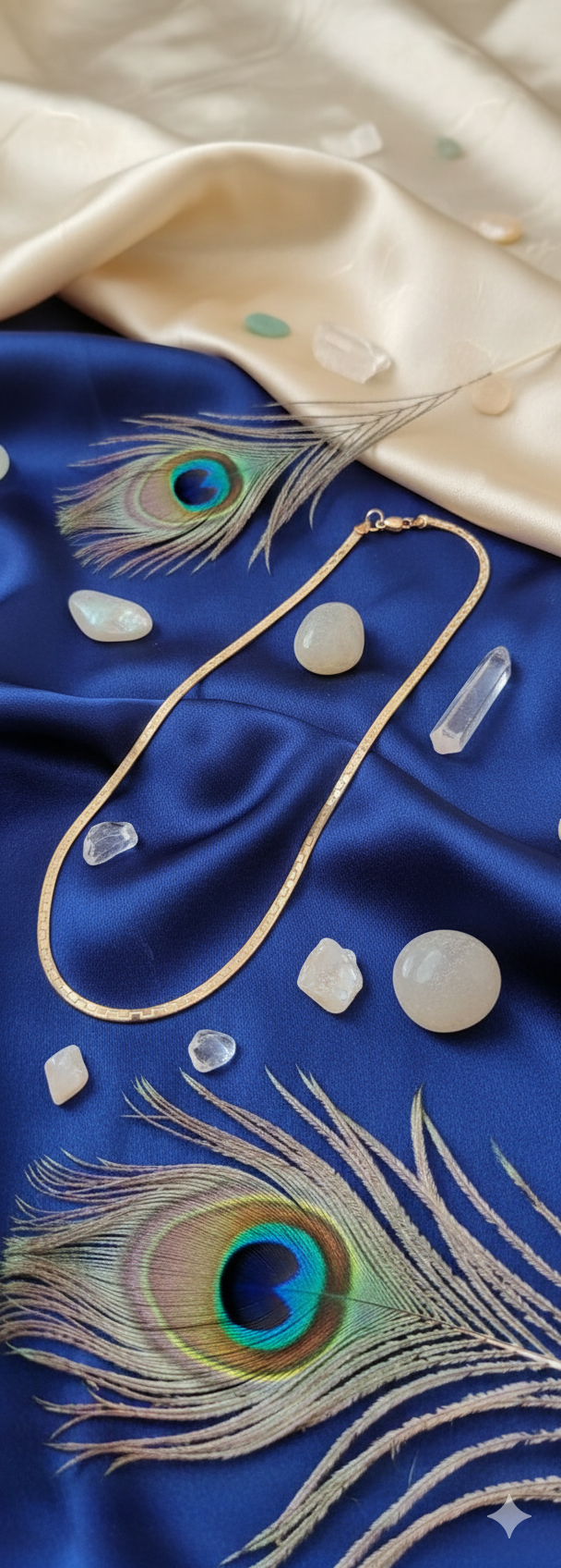 Sleek Rose Gold Flat Link Anklet_4