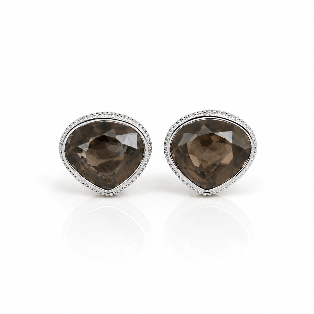 Smoky Trillion Studs