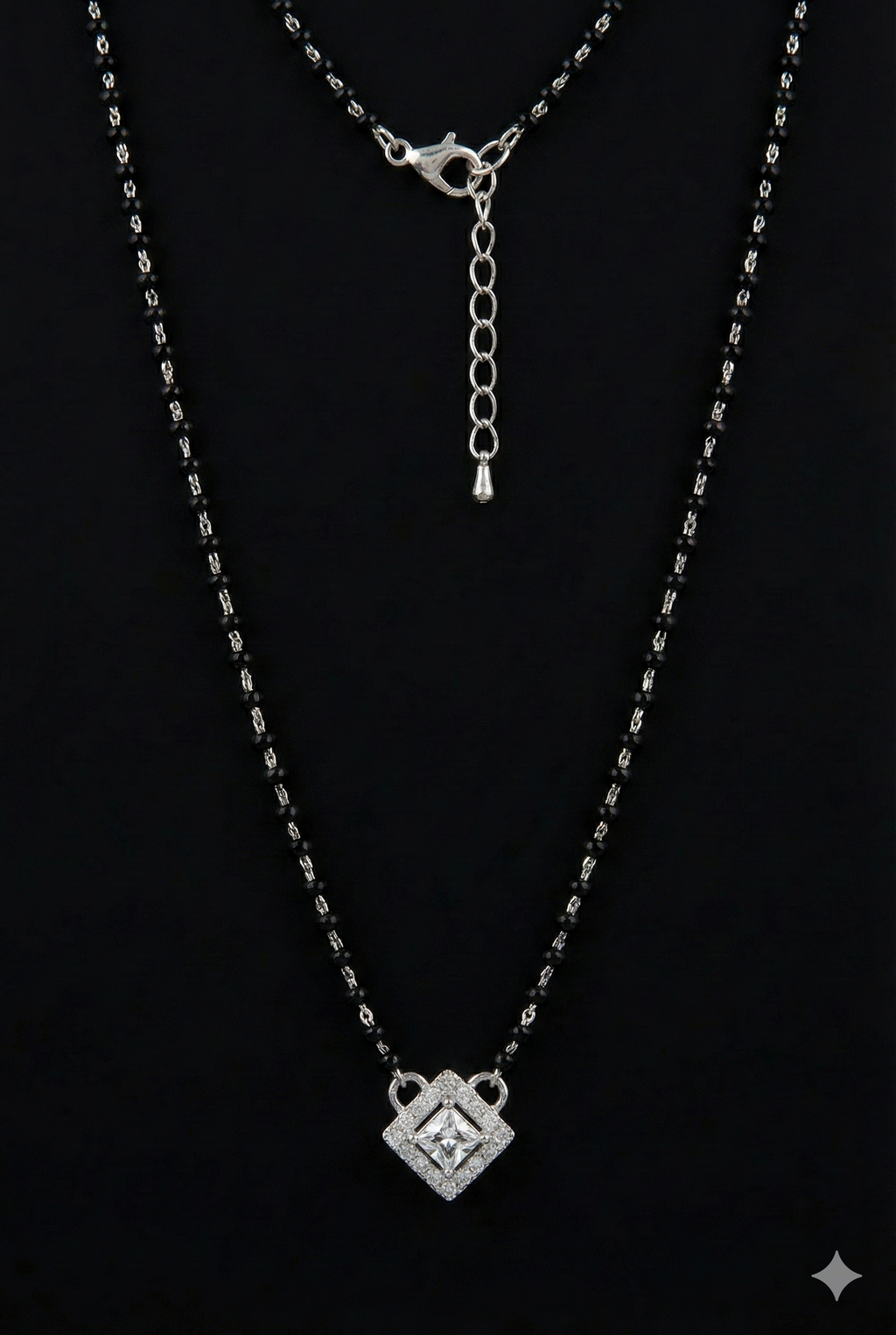 Square CZ Mangalsutra_1