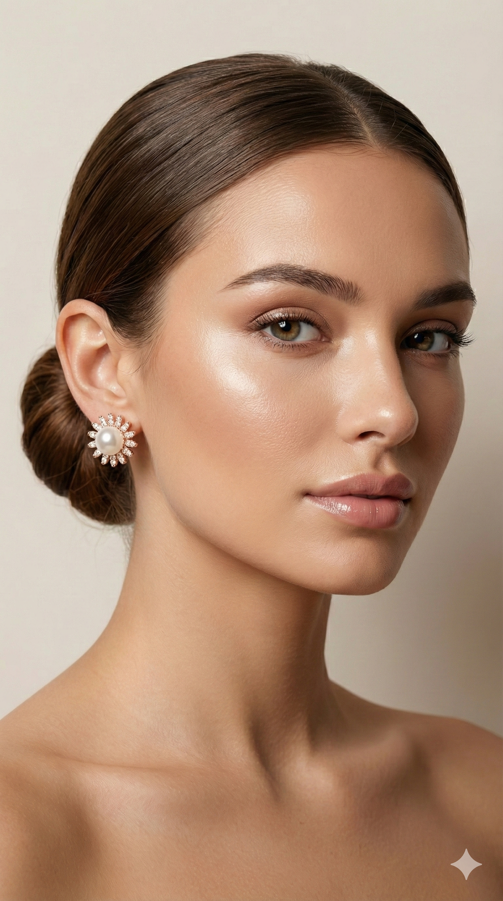 Sunflower Pearl Studs_2