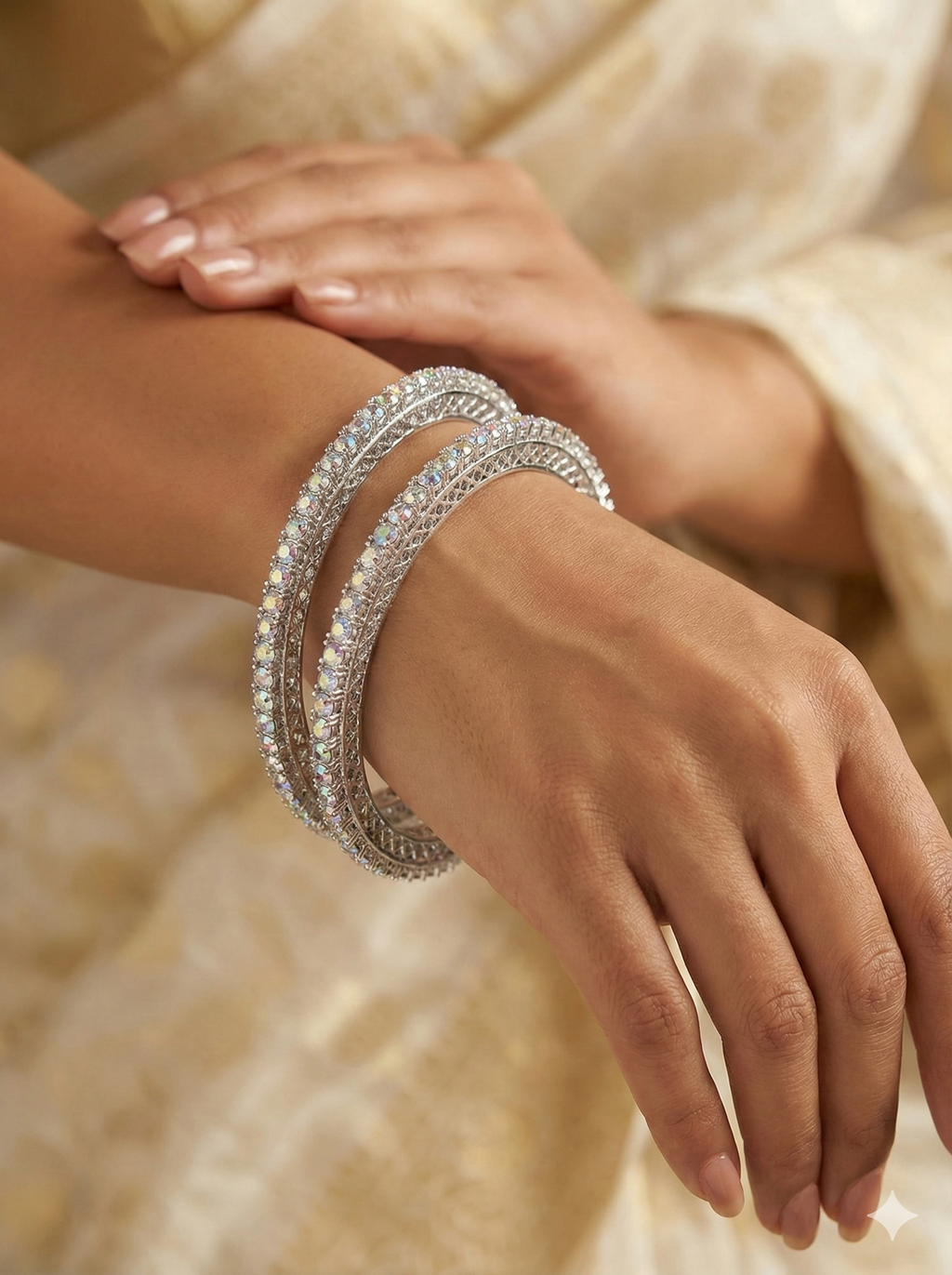 Textured Sparkle Bangles_3
