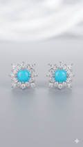 The Azure Bloom Studs