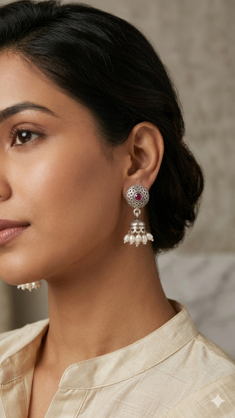 The Rajkumari Jhumkas