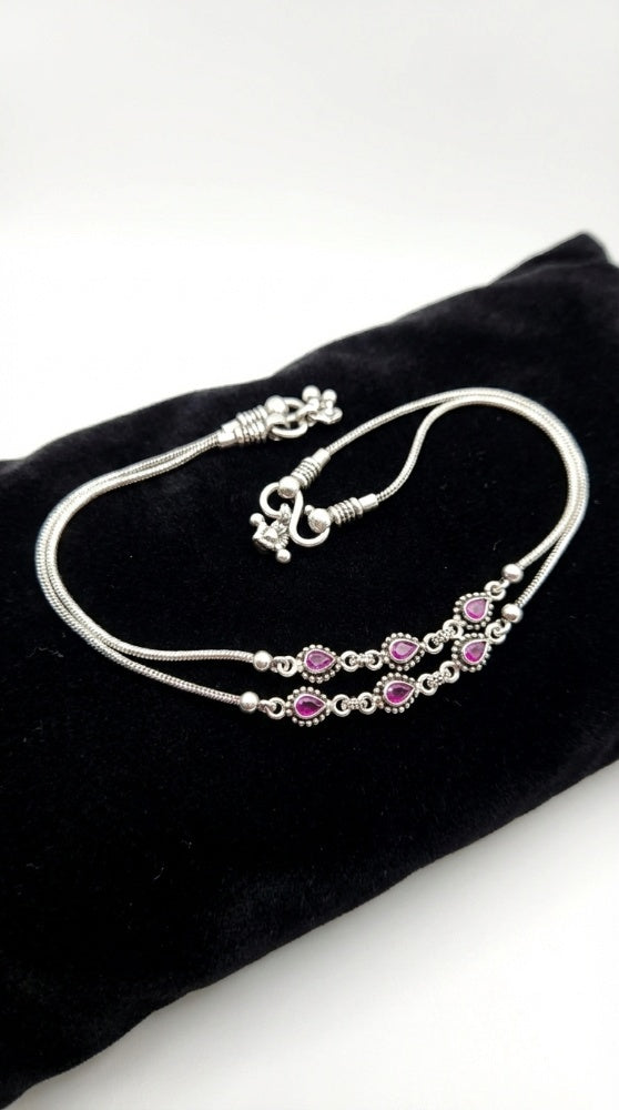The Silver Teardrop Payal_1