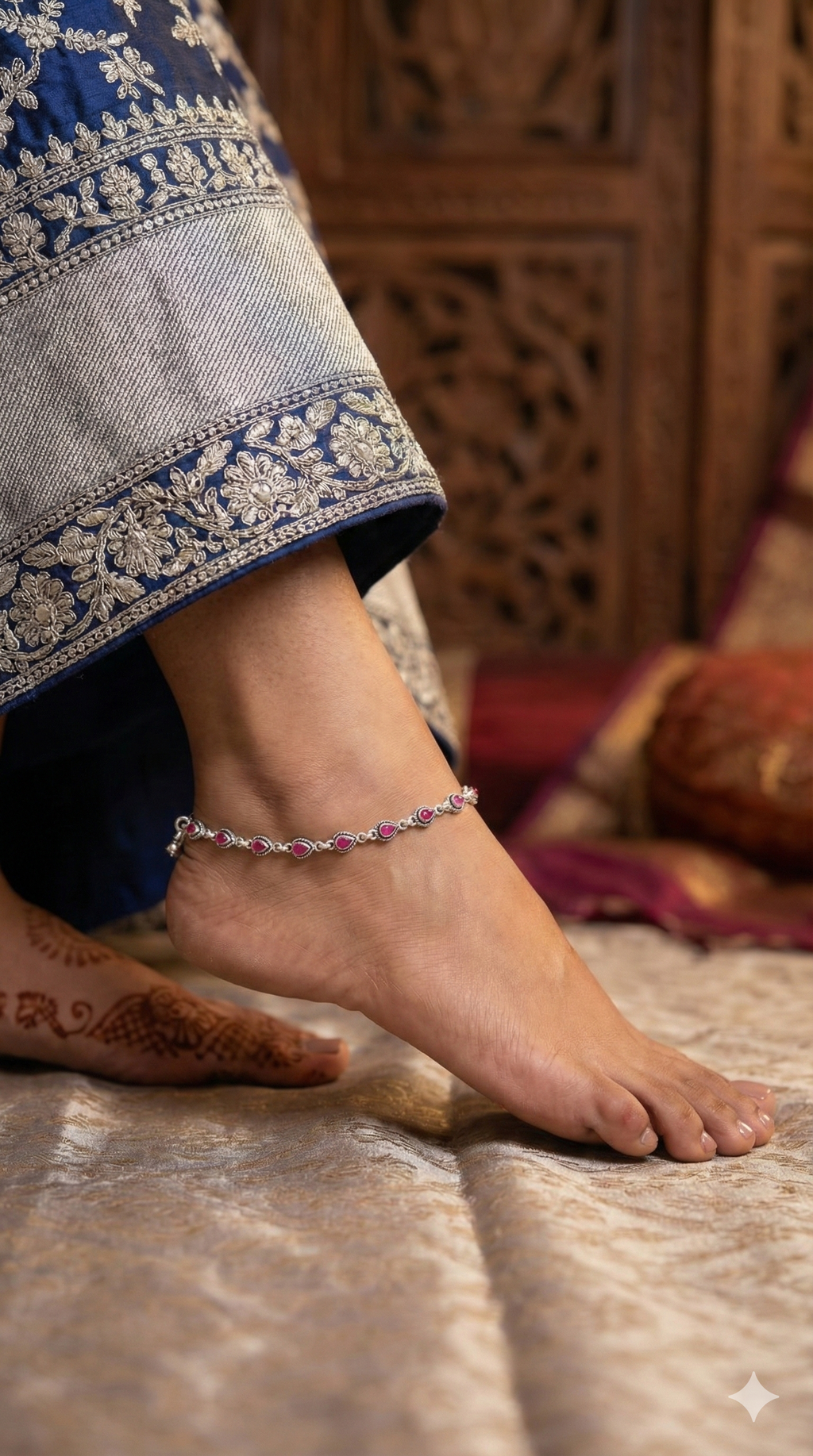 The Silver Teardrop Payal_1