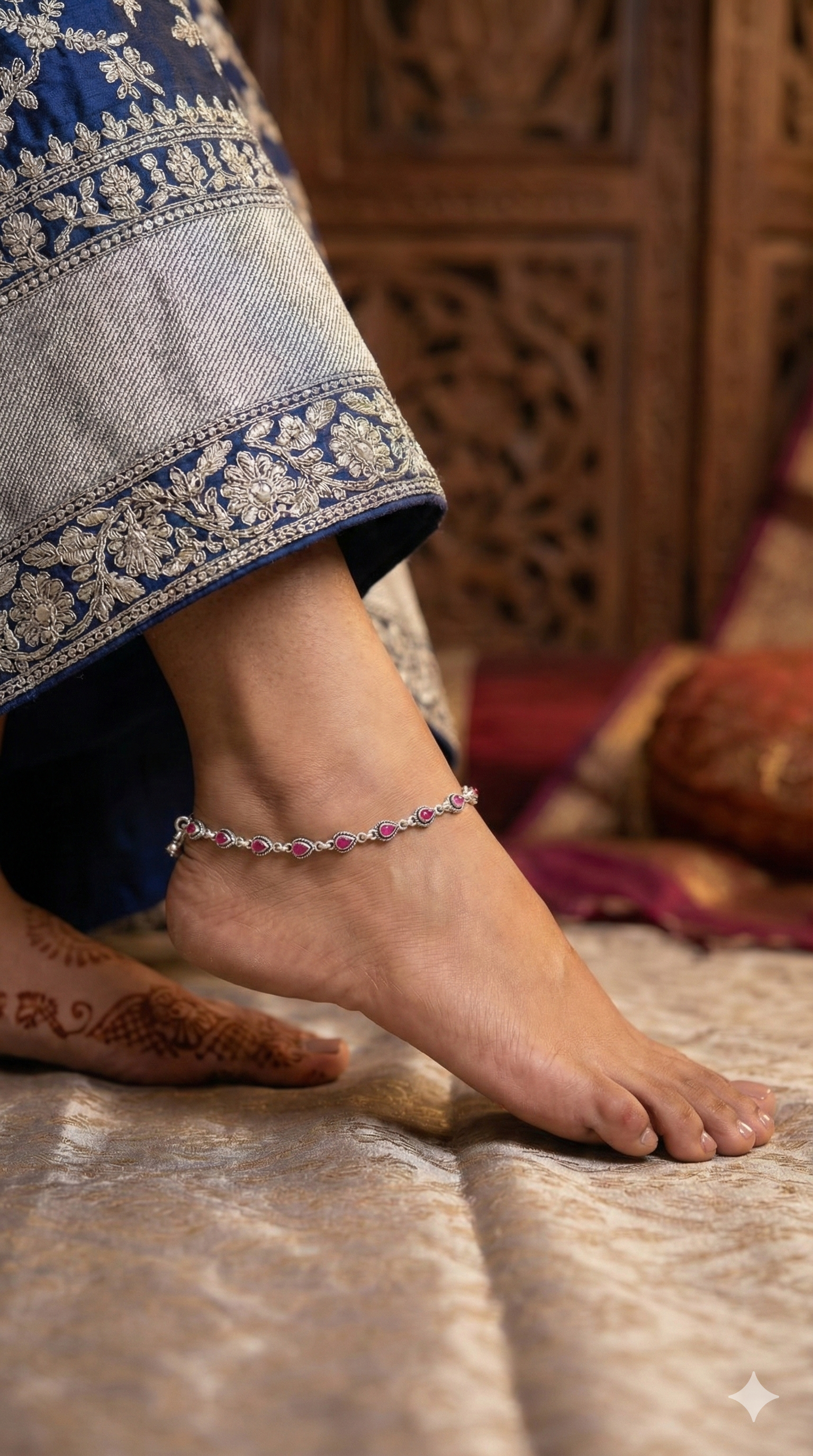 The Silver Teardrop Payal_1