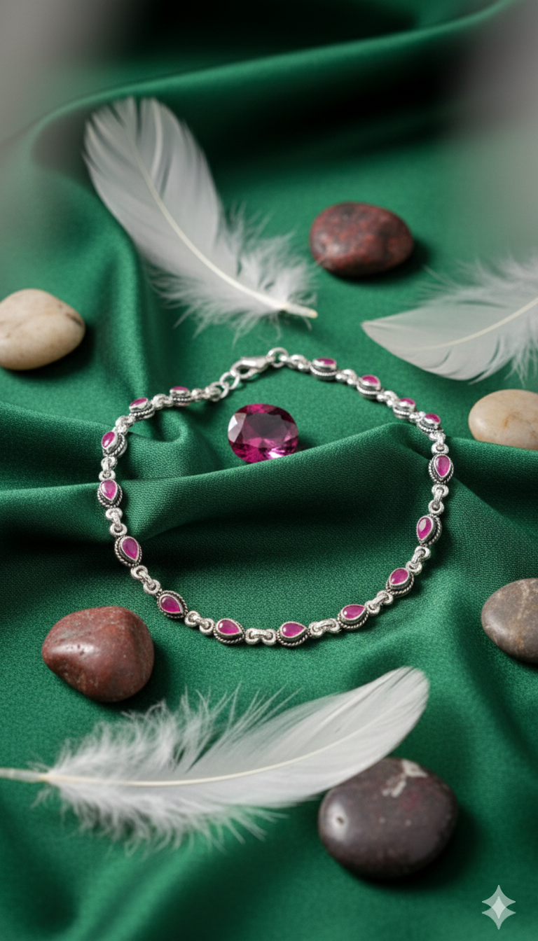 The Silver Teardrop Payal_3