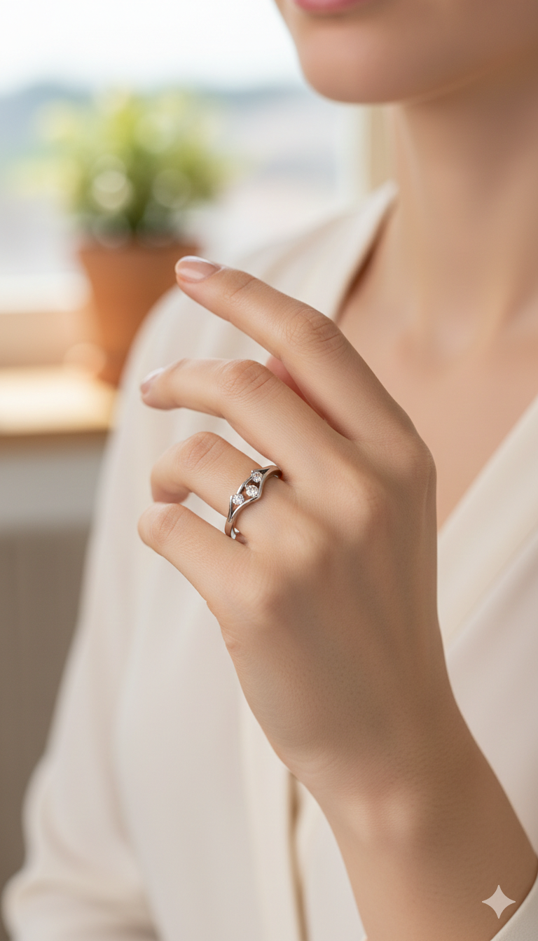 The Trinity wishbone Ring_5