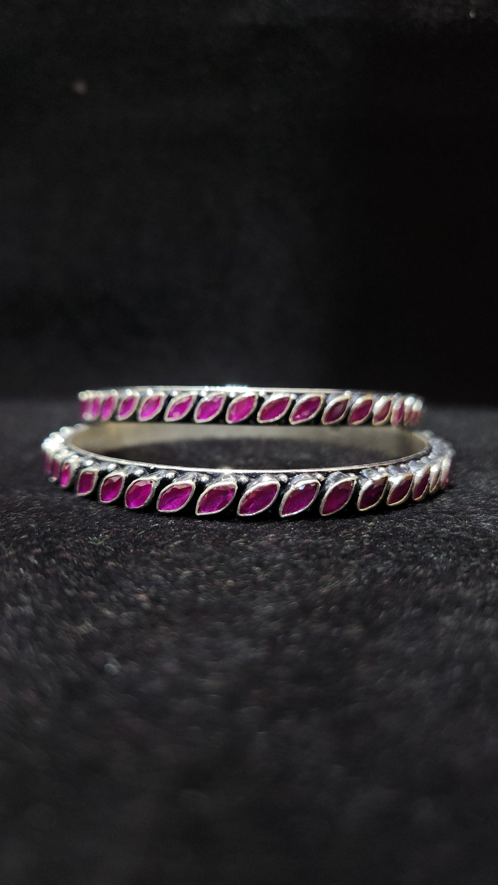 The Ruby Marquise Bangle