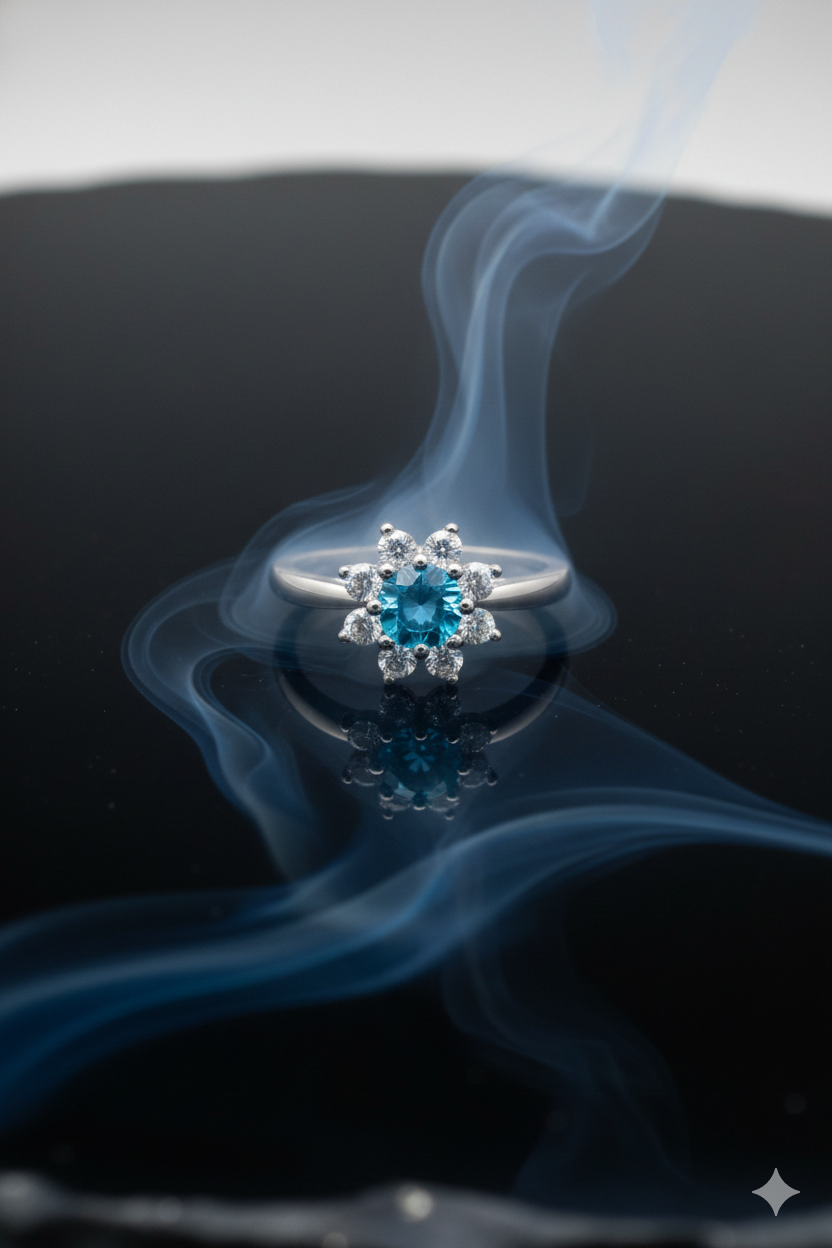 The winter Jasmine in Blue_4