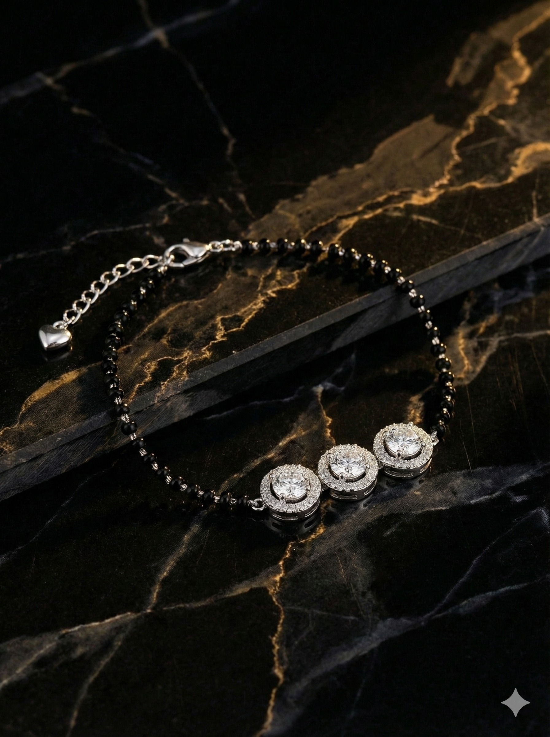 Trio Silver Nazaria Mangalsutra_2