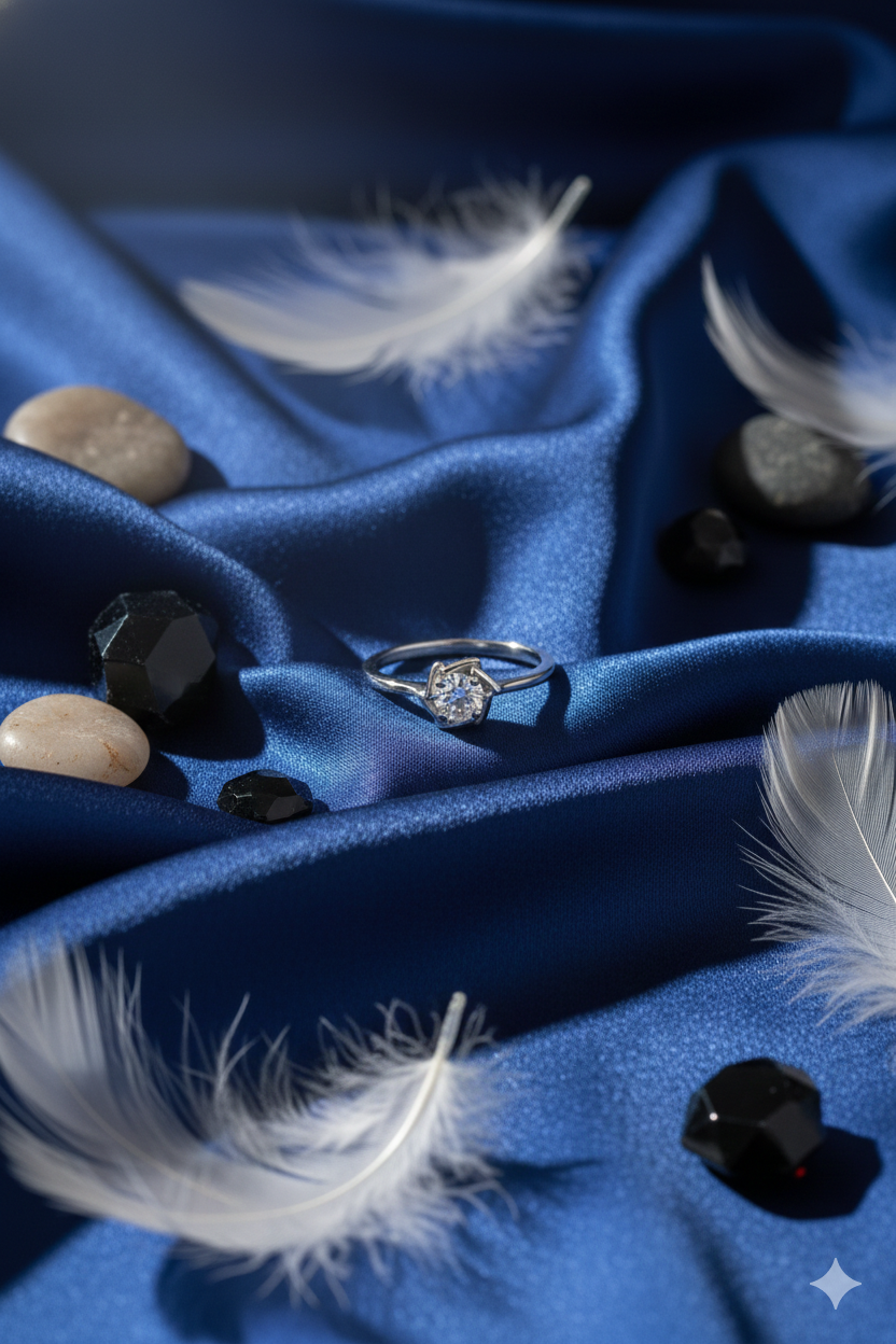 Twisted Halo Solitaire Ring_2