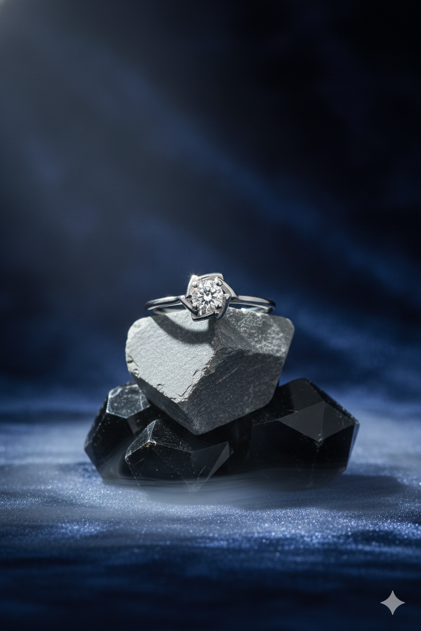 Twisted Halo Solitaire Ring_3