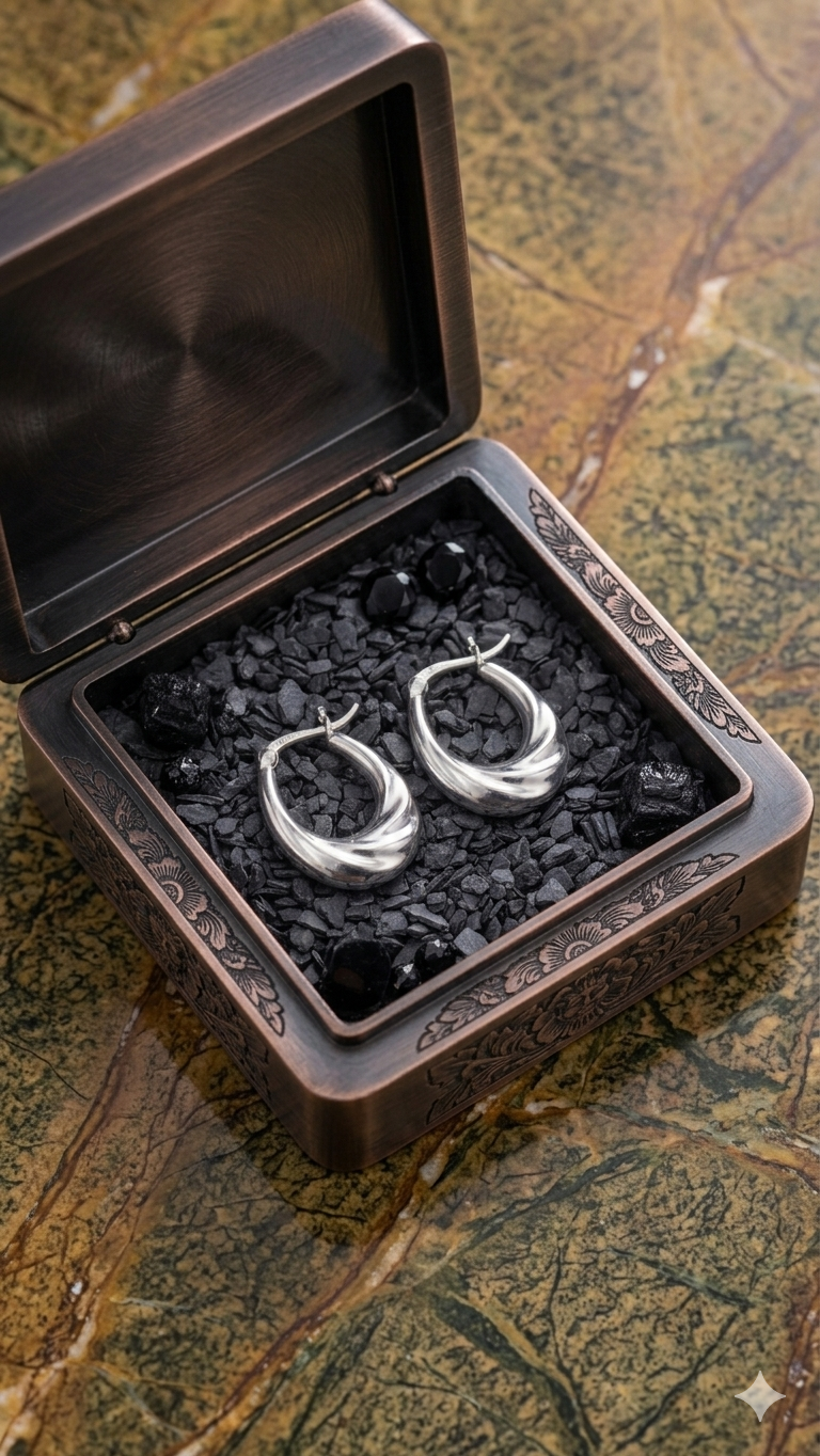 Twisted Hoop Earrings