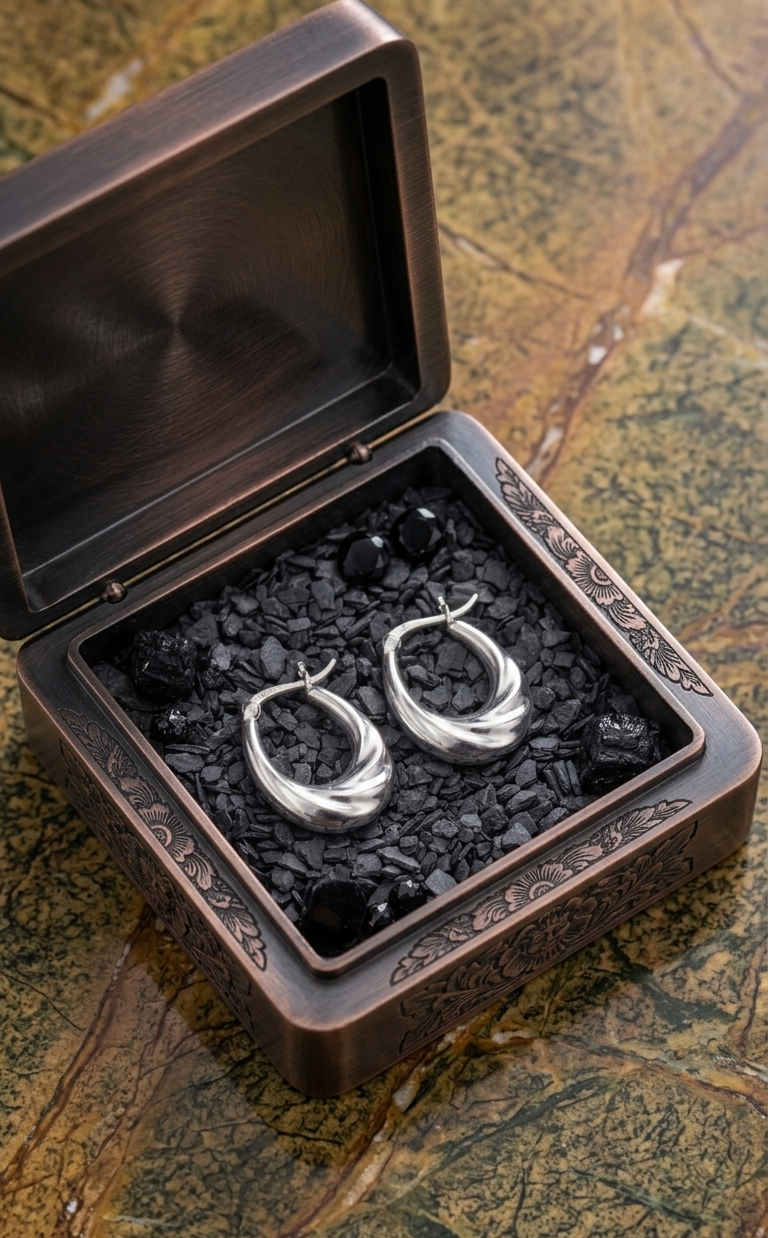 Twisted Hoop Earrings