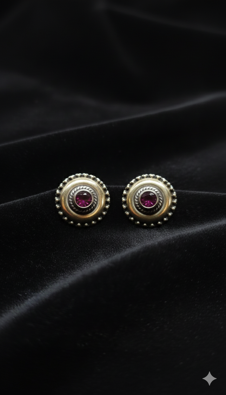 Vintage Silver Studs_1