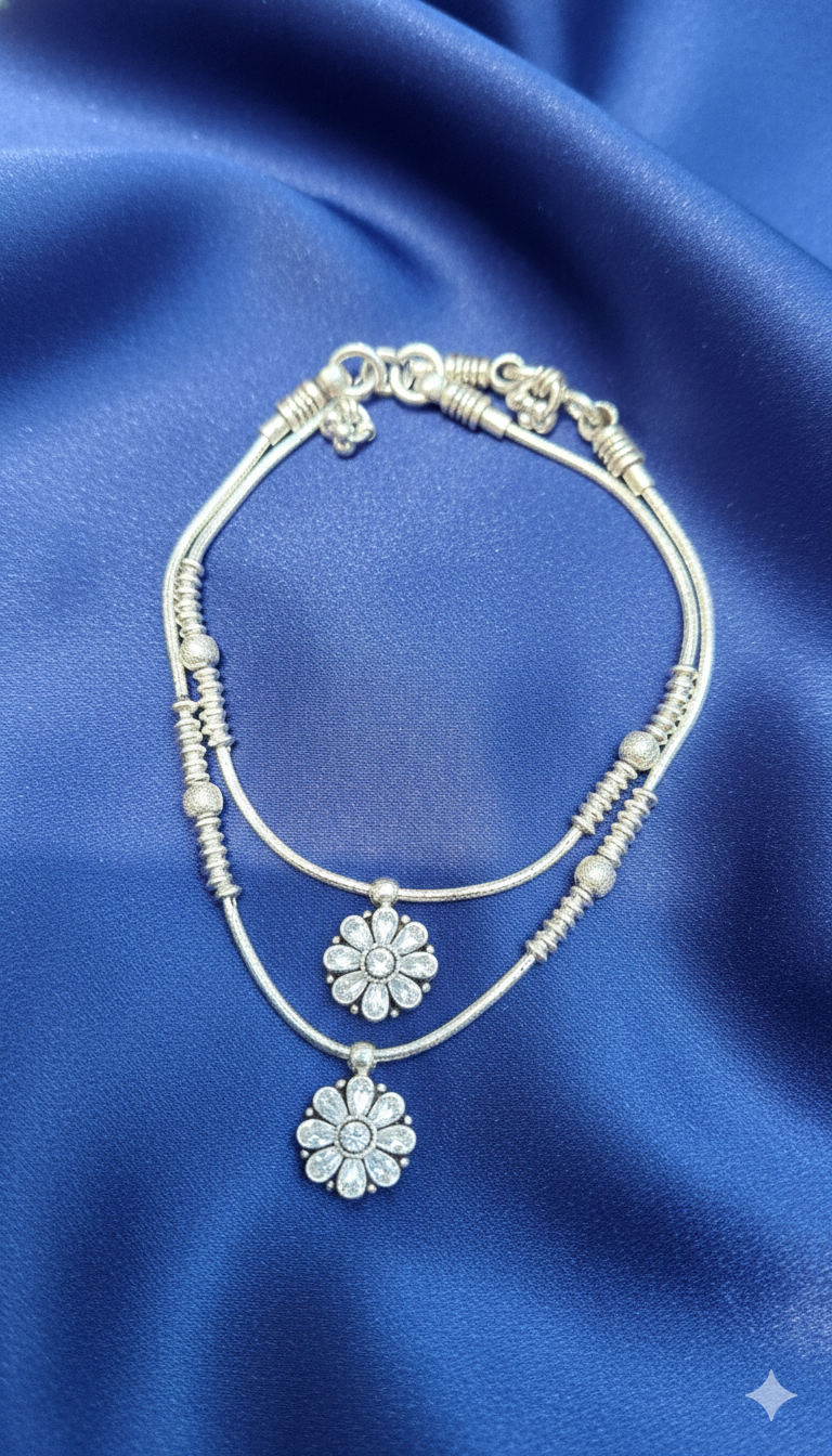 Zircon - Encrusted Blossom Payal_1