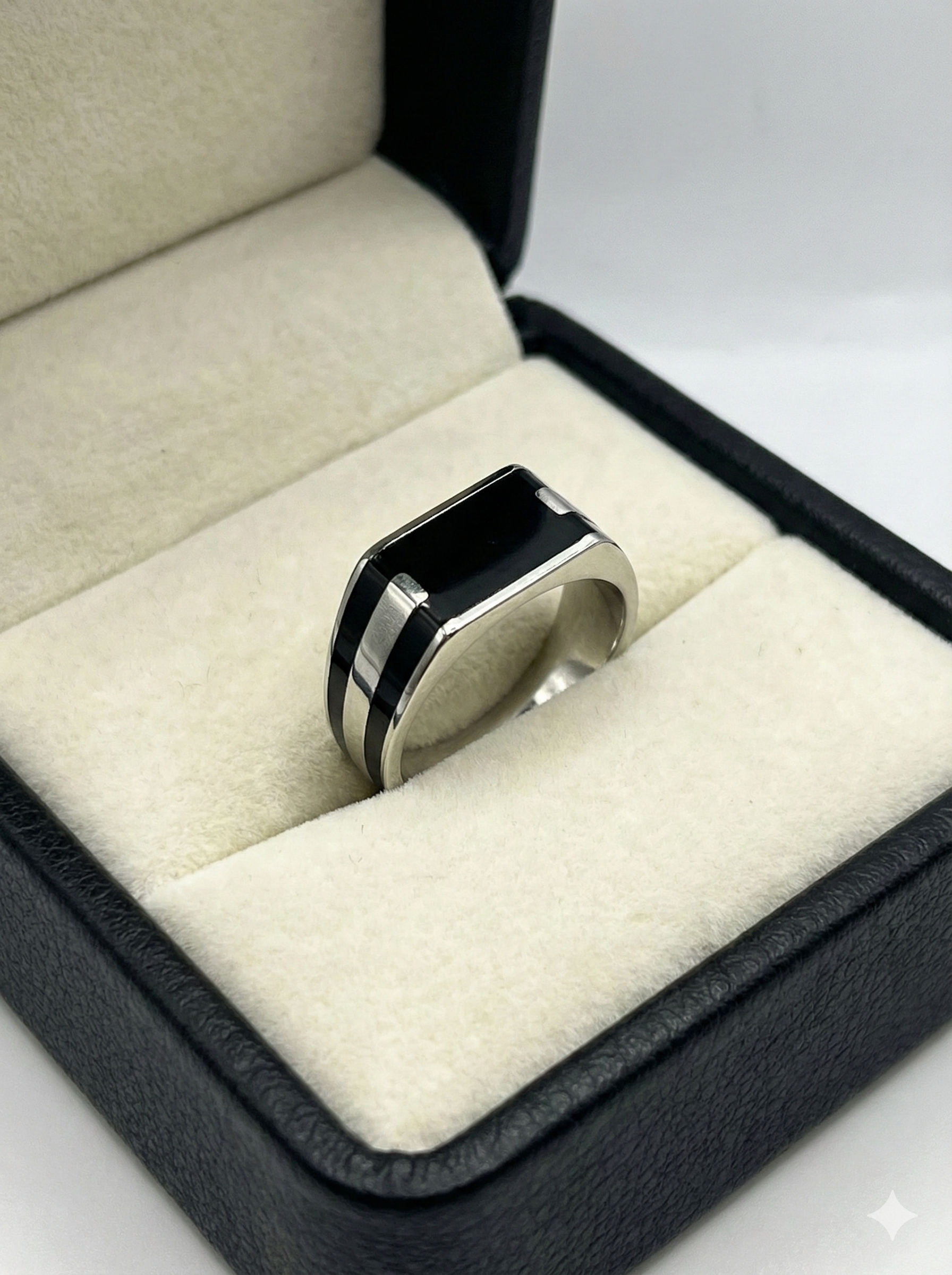 contemporary Unisex Silver Ring_3