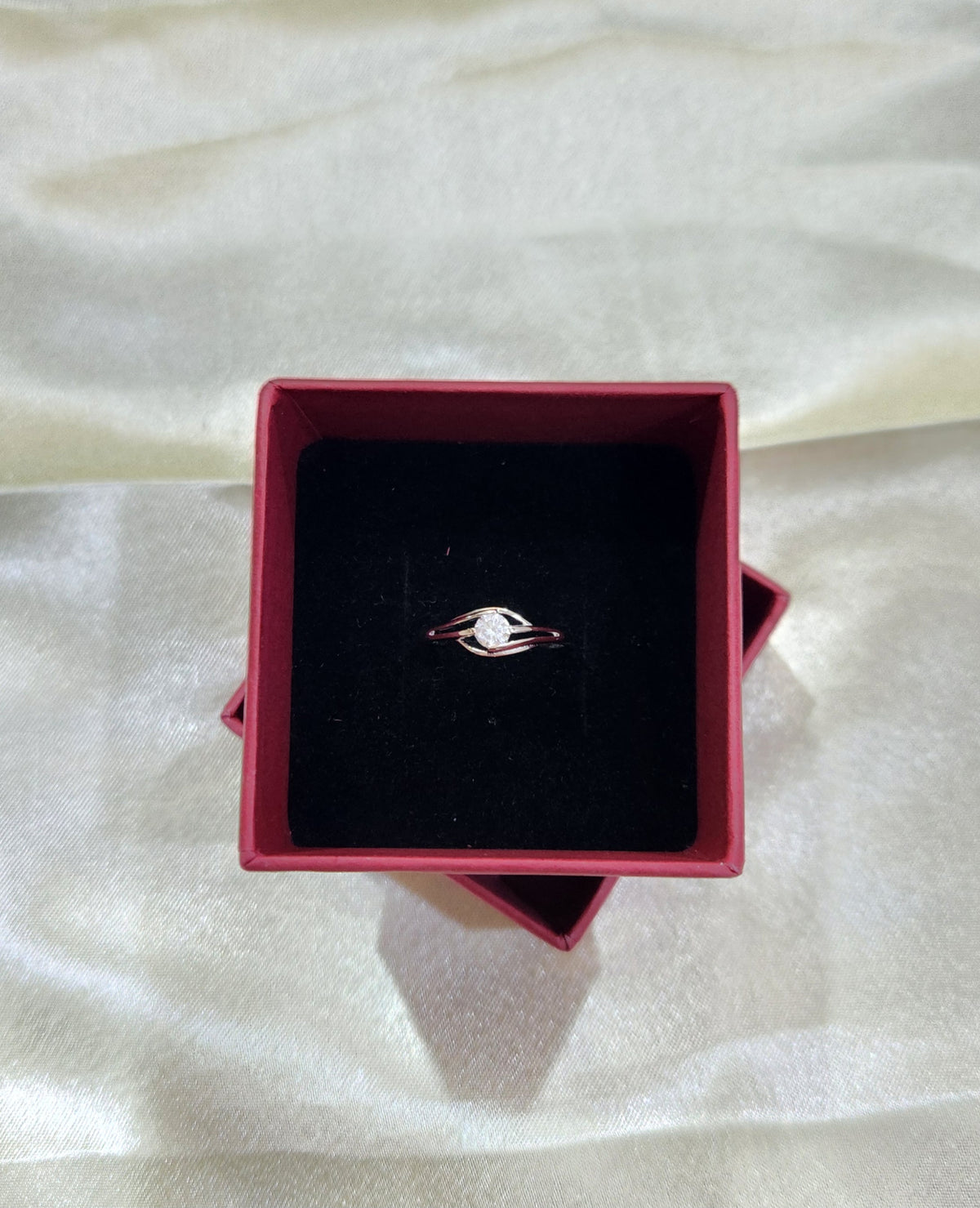 Leaf Stone Ring
