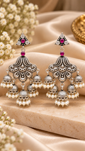 Royal Ruby Jhumka