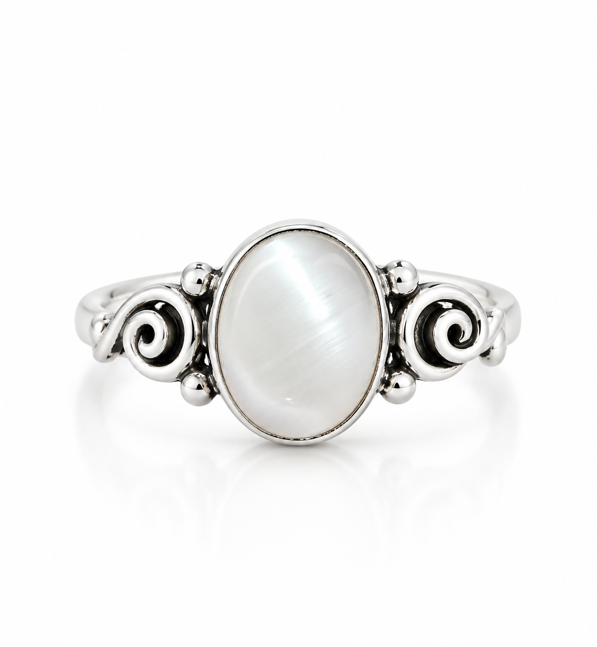 Moonstone Vintage Ring by Myrah Jewels