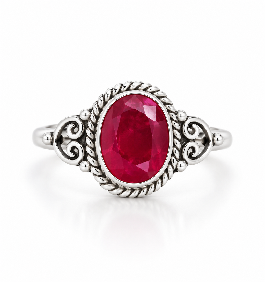 Royal Ruby Ring by Myrah Jewels