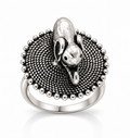 Silver Elephant Ring by Myrah Jewels
