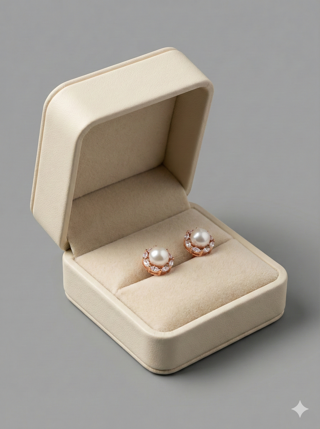 Classic Round Pearl Earrings