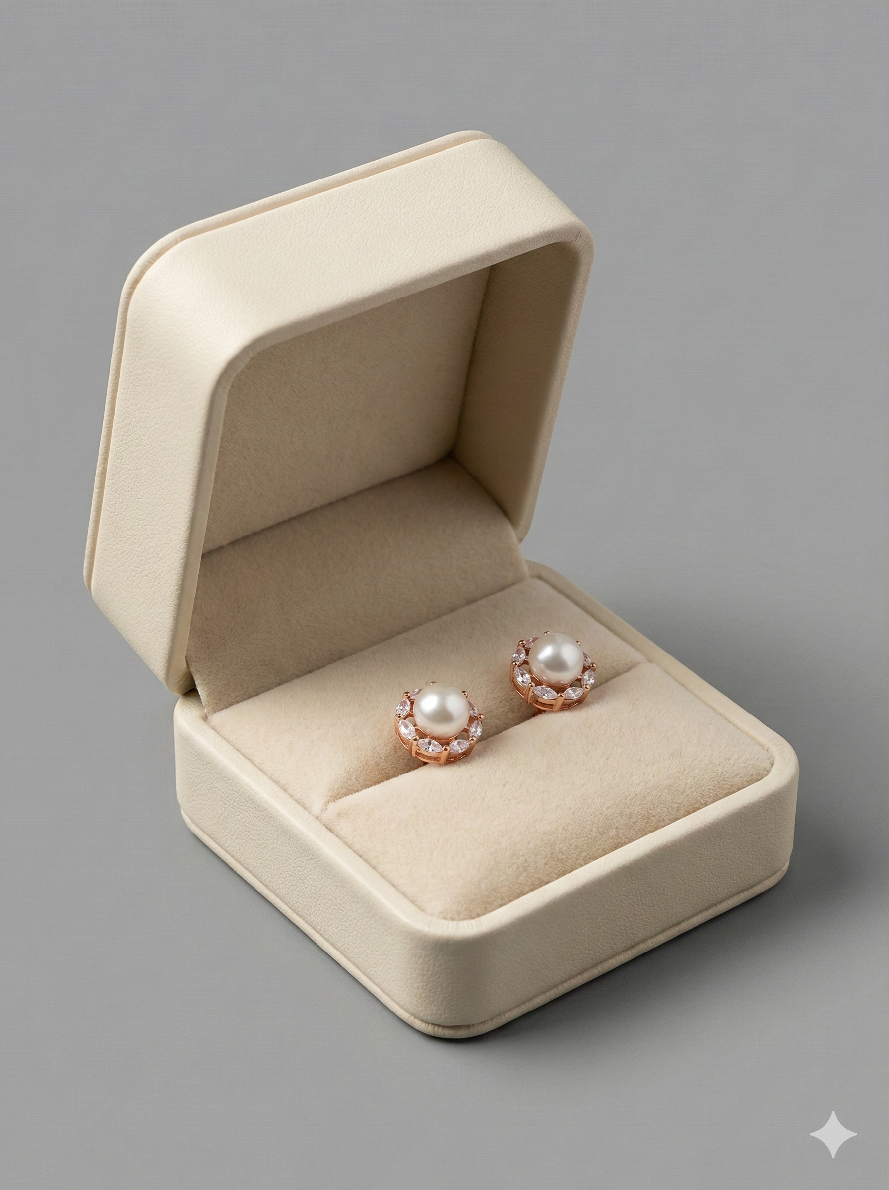Classic Round Pearl Earrings
