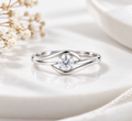Leaf Stone Ring