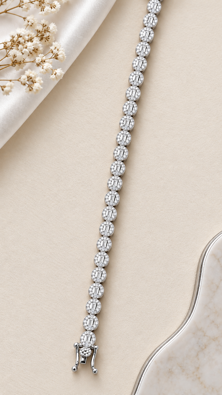 Elegant Tennis Bracelet