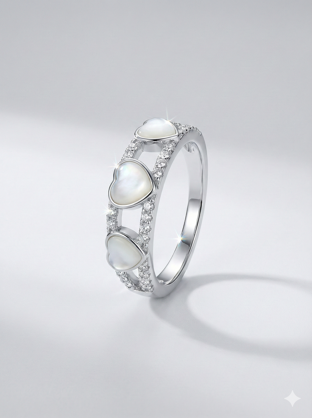 Heart Eternity Ring