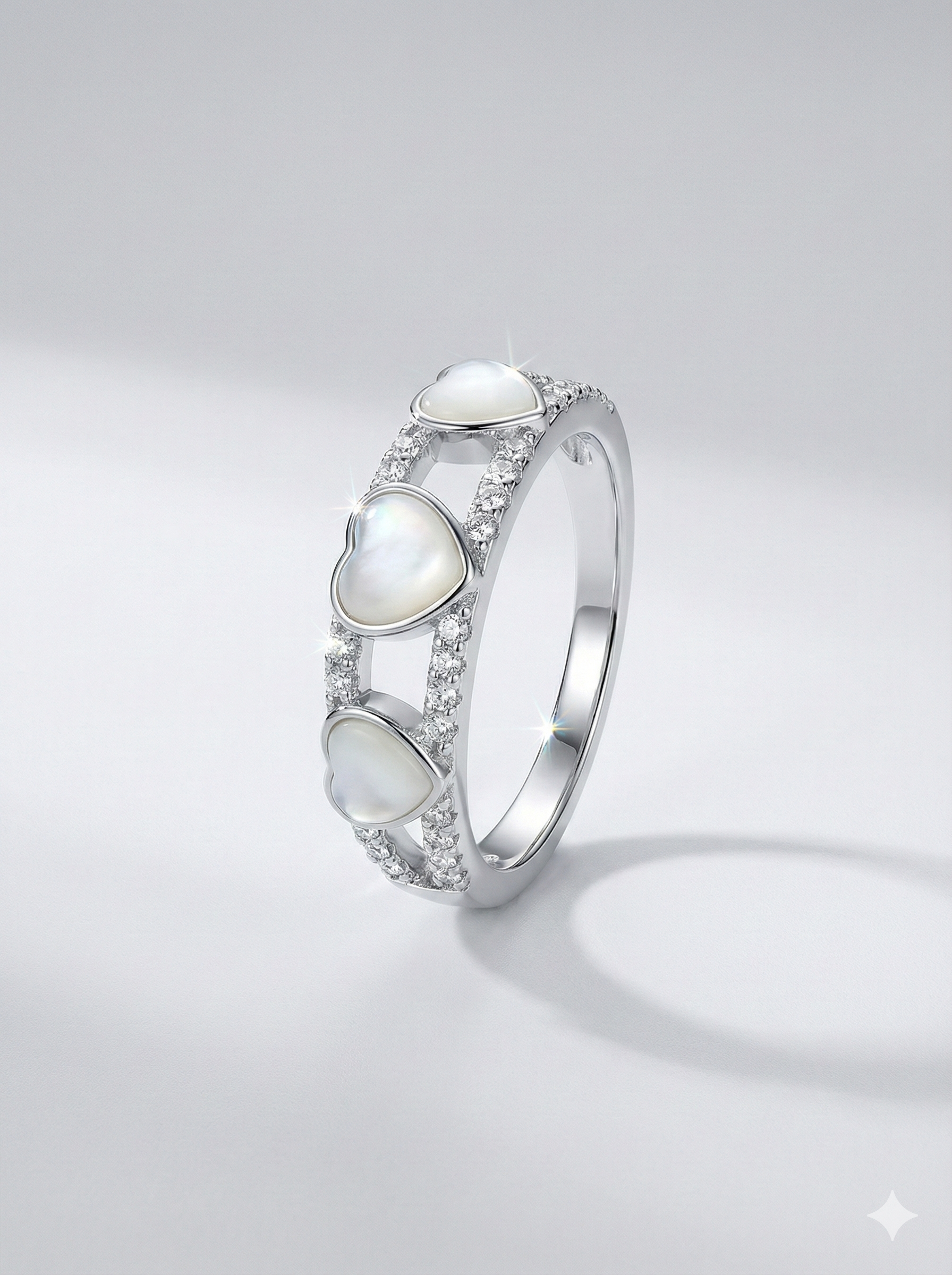 Heart Eternity Ring