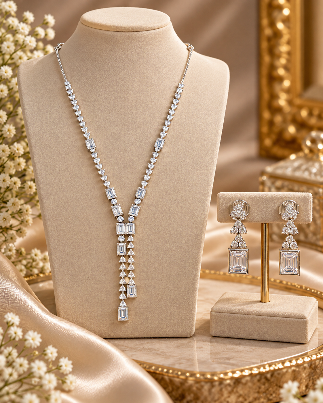 Celestial Sparkle Necklace by Myrah Jewels