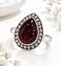 Leaf Bloom Ring by Myrah Jewels